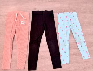 Girls' Leggings Bundle - H&M, LC Waikiki & M&S