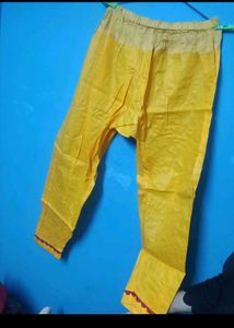 Haldi Embroidery Suit With Beautiful Dubatta