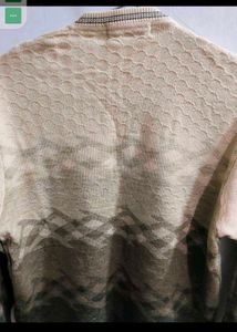 Vintage Ombre V-Neck Sweater