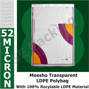 Meesho branded Barcoded Packaging Flyers