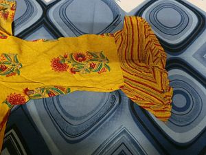Beautiful Flower Print Kurta
