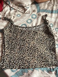 Savana Leopard Print Cami Top