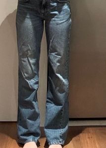 Zara TRF Mid Waist Denim
