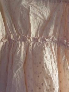Eyelet Ruffle Top- Rarely Worn