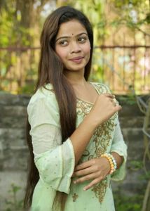 Embroidered Light Green Kurti Set