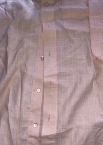 Peach Formal Shirt For Men