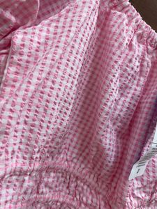 Pink Gingham Dress