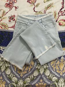 Flared Denim Jeans