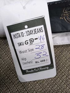 G@46 Size-28 (Sale) Latest Ladies high waist Jeans
