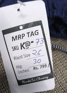 K@73 Size-26 (Sale) Latest Ladies high waist Jeans