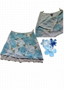 Floral vintage Mini Skirt