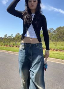 black vintage cardigan