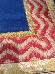Embroidered Saree (Issue)