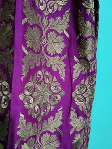 Purple &amp; Gold Kurta