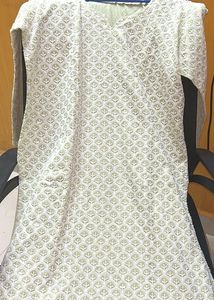 Embroidered Chicken Kari  Work Tunic Top