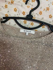 Sheer Embellished top