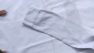 Striped White Casual Shirt