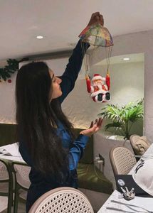 Jugutoz Electric Hanging Parachute Santa Claus Fun