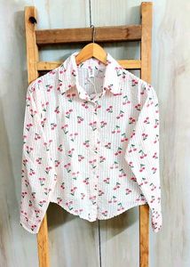 Cotton Printed Shirt Size-36
