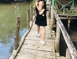 Black Denim One Piece