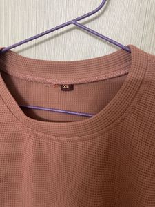 Cute Pink Textured Top