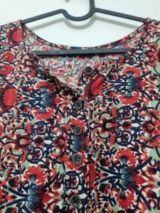 Floral Print Maxi Dress