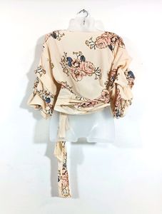 Cream Floral Top (Women)