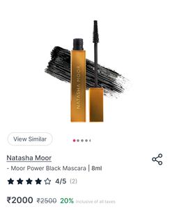 Natasha Moor Power Volumizing Mascara