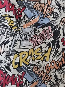 Comic Print Tote Bag