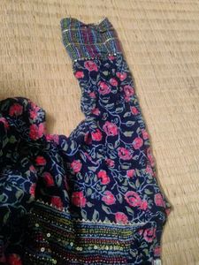 Floral Kurta  With Duppta