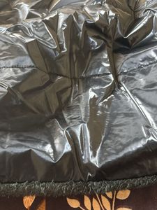 Shiny Black Puffer Jacket