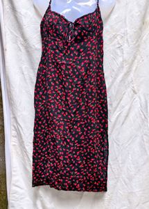 18139. Floral Print Slip SunDress