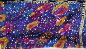 Floral Print Saree