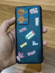 Sticker-Adorned Phone Case