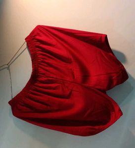 maroon satin night suit (44)