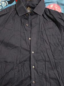 van Heusen navy blue formal shirt
