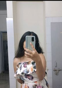 Knee Length Floral Dress