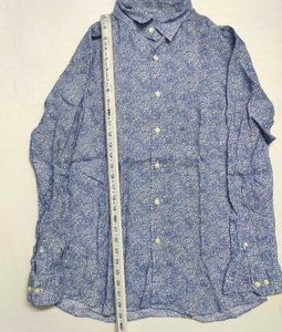 Stylish Blue Patterned Shirt