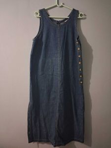 Denim Long Dress