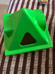 Wooden Ikea  Shape Sorter House