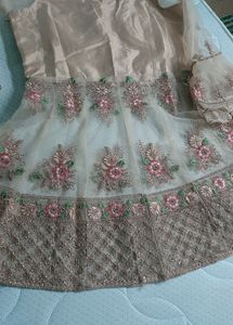 Party Wear Heavy Embroidered Dress