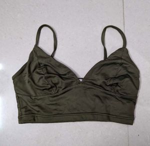 Olive Green Bralette