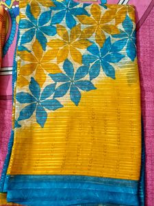 Silk And Cotton Saree Combo New✨️