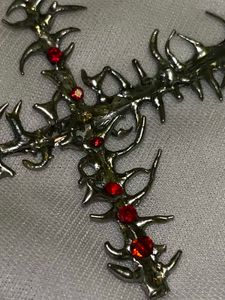 Punk Y2k Red Stone Charm