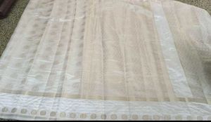 New Off White Wedding Collection Saree