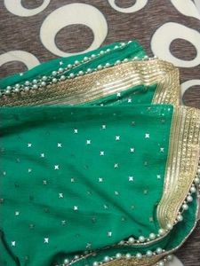 Green Choli Duppata
