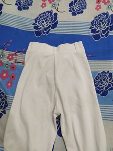 Classic White Bell Bottom Trouser 🤍