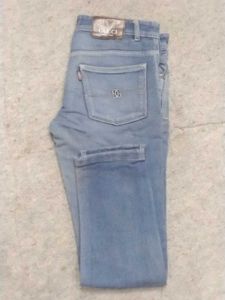 Gucci Light Wash Blue Denim Jeans For Men