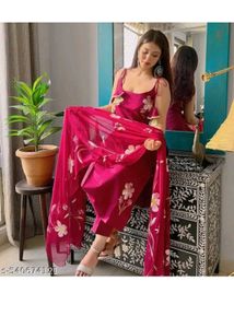 Floral Print Suit Set