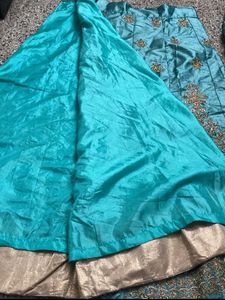 Partywear Lehanga Choli Fabric For Grabs